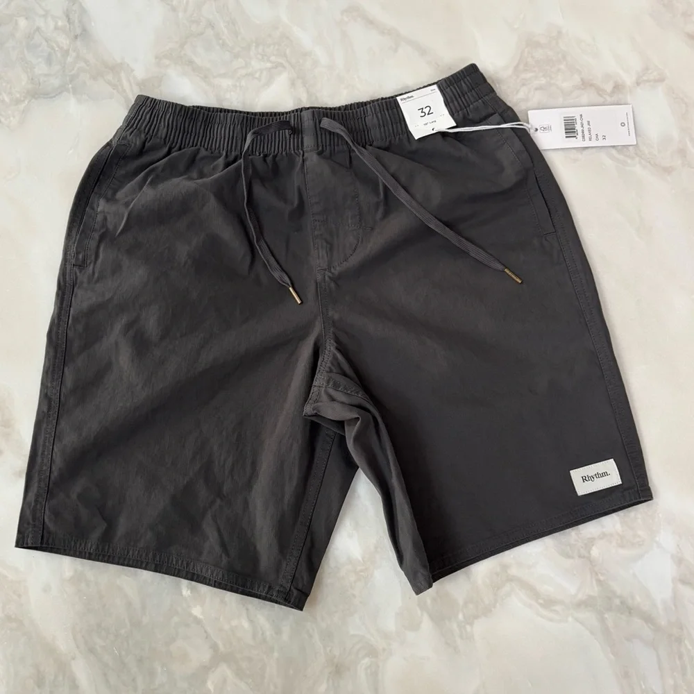 Rhythm. Relaxed Jam 9” Short Men’s Size 32 Charcoal Gray New